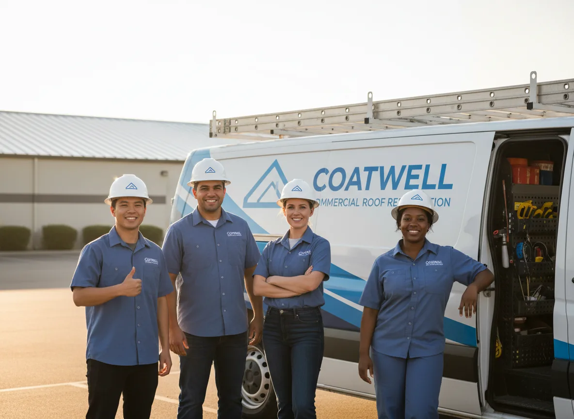 Commercial roof coating company in Apison, TN
